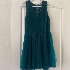 Cute little green dress